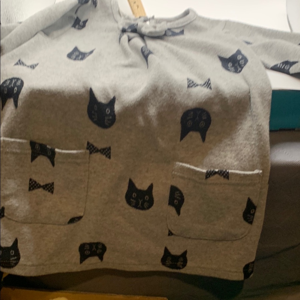 Cocomo Gray and Black Casual Dress